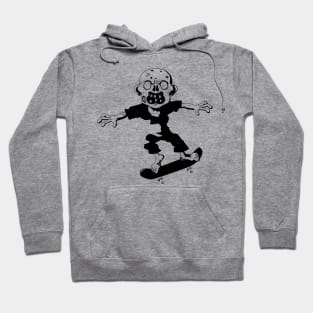 skate zombie Hoodie